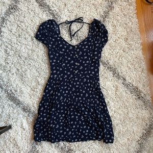 Hollister Floral Button Front Dress